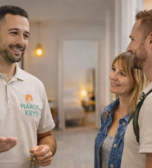 Intendance & suivi du logement à Rabat et Témara - Accueil physique des voyageurs - Ménage professionnel & gestion du linge à Témara & Rabat